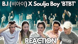 WE LOVE THIS SONG  BI 비아이 X Soulja Boy BTBT Feat DeVita REACTION [upl. by Swehttam]