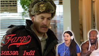 FARGO Season 1 Episode 1 The Crocodiles Dilemma Reaction  First Time Watching [upl. by Airdnat]