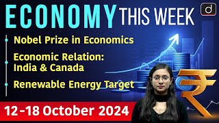 Economy This Week  Episode 15  GS 3  Drishti IAS English [upl. by Sophronia510]