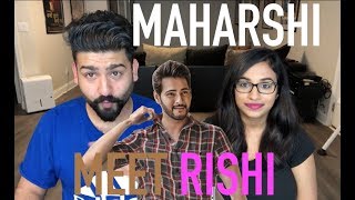 Maharshi Teaser Reaction  Meet Rishi  Mahesh Babu [upl. by Elayor]