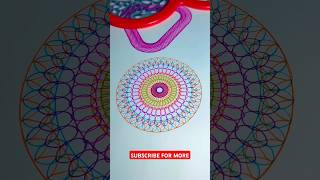 New Spirograph Art shorts spirographdrawing [upl. by Dareg371]