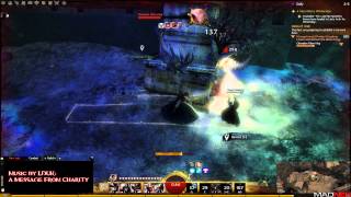 Guild Wars 2  Condition Thief vs Champion Risen King solo [upl. by Socher287]