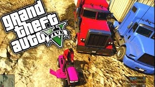 GTA 5 Funny Moments 47 with KSI Zerkaa W2S Miniminter Beh2inga amp TBJZL GTA V Online [upl. by Hyacintha634]