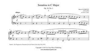 Clementi  Sonatina Op 36 No 1 13 [upl. by Zsa]