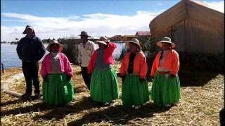 Lac Titicaca les îles flottantes dUrus et 2 jours chez une famille Péruvienne  OTourDuMondefr [upl. by Myrna]