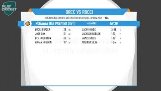 Broadbeach Premier Div 1 v Runaway Bay Premier Div 1 [upl. by Acined]