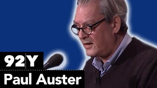 Paul Auster reads from his novel quot4 3 2 1quot [upl. by Dnomed]