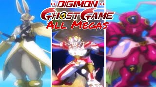 Digimon Ghost Game All Megas [upl. by Aynom377]