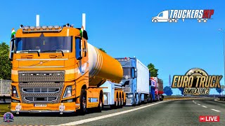 🔴 ETS2 Live  TruckersMP Live  Euro Truck Simulator 2 Multiplayer LIVE  ETS2 Gameplay [upl. by Behlke]