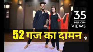 52 Gaj Ka Daman  Dance Video With Tutorial  Bollywood Dance Choreography [upl. by Llatsyrc943]