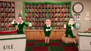 Christmas elf video personalized Go elf yourself now with the FREE office depot ap [upl. by Alister]