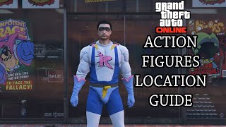 GTA Online Action Figures Location Guide [upl. by Otrebile]