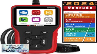 MOTOPOWER MP69035 OBD2 Scanner Universal Car Engine Fault Code Reader CAN Diagnostic Review [upl. by Digirb]