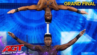 Ramadhani Brothers’ breathtaking headtohead Balancing Act  Australias Got Talent 2022 [upl. by Annawyt]