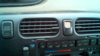 1994 Mazda 626 Oscillating vents [upl. by Sacul]