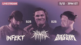 INFEKT B2B HAMRO B2B DASSIM  Special Guests [upl. by Ihdin]