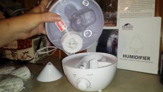 Aennon ultrasonic humidifier and diffuser [upl. by Adnauq685]