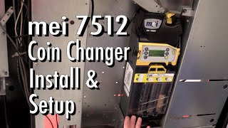 How to Install amp Setup an MEI 7512 Coin Changer [upl. by Ilrak]