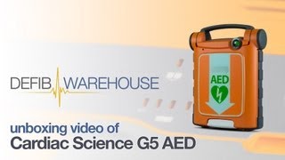 Cardiac Science Powerheart G5 SemiAutomatic CPRD AED  Unboxing [upl. by Nahtiek]