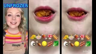 Jessica kaylee videos mukbang funnycreds to TheJessicaKaylee and DangbeeEATING [upl. by Anilam345]