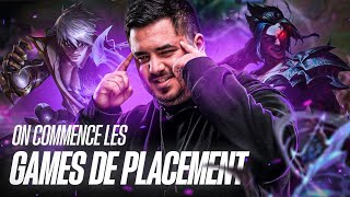 MES PREMIERES GAMES DE PLACEMENT  League Of Legends🔥 [upl. by Niall734]