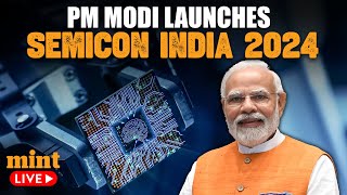 LIVE PM Modi Inaugurates Semicon India Conference 2024  Global Semiconductor Conference [upl. by Novanod]