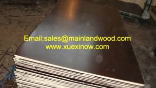 Marine Grade Film faced plywood production manufacturing production process [upl. by Landon35]