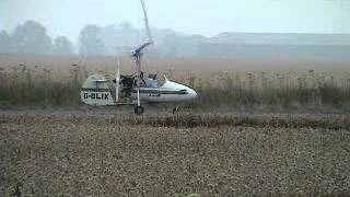 Ken Wallis flys GBLIK Autogyro [upl. by Chrissy]