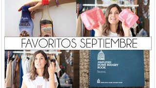 Favoritos de septiembre mi gran tentación acciones solidarias belleza y organización [upl. by Ocer]