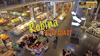 Robina Town Centre  4K Ambient Walk Its Christmas In November [upl. by Dido]