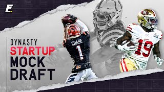 Dynasty Startup Superflex Mock Draft  13Rounds  Sleepers Studs and Busts 2022 Fantasy Football [upl. by Ettevey]