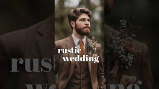 Rustic Wedding 🍂wedding [upl. by Etnuhs]