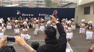 Liceo Cervantes Media Baile pascuense 2016 4os Medios [upl. by Keyte]