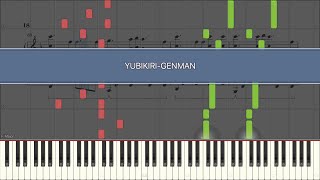 【Synthesia】YUBIKIRIGENMAN  piano Synthesia【Deemo】 [upl. by Schnapp]