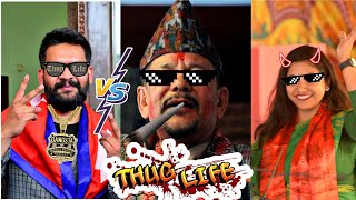 Balen shah Thuglife vs Keshav Sthapit Thuglife Savage Reply amp Funney Moments Balen voteforbalen [upl. by Nnylasor]