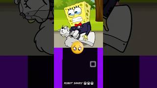 Poor SpongeBob and Sandy 3 😟😥😭😭😭  duckygames7540  Bouncing Square spongebob [upl. by Landsman]