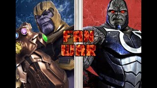 Fan War Thanos vs Darkseid [upl. by Nnaeel]