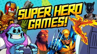 I played 20 super hero games Ive NEVER heard of [upl. by Atilef]