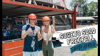 SCAD FREEFALL  Sibling adventure to the Soweto Towers What a fun experience [upl. by Alisun]