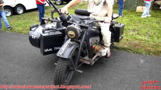 1942 Zundapp KS750 Motorcycle FULL HD [upl. by Leahciam913]