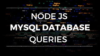 Nodejs MySQL Database Queries using Heroku ClearDB [upl. by Clotilda]