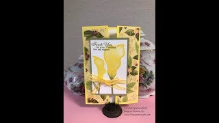 Stampin Up Lasting Lilly [upl. by Nonarb]