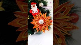 christmasdecoration christmasdecor snowflake christmascrafts christmasornament christmascrafts [upl. by Eikcin111]