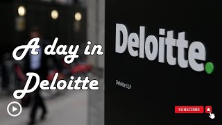 A day in Deloitte Big 4  Full office vlog Deloitte [upl. by Adnolohs]