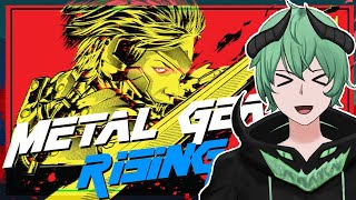 Vtuber reacts to Max0r  An Incorrect Summary of Metal Gear Rising [upl. by Reidar]