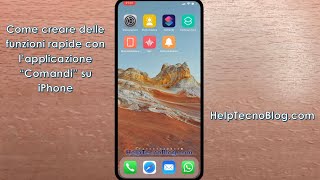 Comandi Rapidi come creare delle funzioni rapide con l’app “Comandi” su iPhone [upl. by Ttirrej]