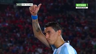 Angel di Maria vs Chile A 1516 HD 1080i by Silvan [upl. by Anaihr]