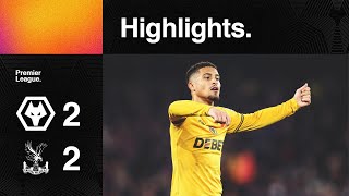 Points shared with Palace  Wolves 22 Crystal Palace  Highlights [upl. by Maddalena]