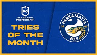 Parramatta Eels Top Tries of July  Rounds 12 in Review  NRLW 2023 [upl. by Steve]