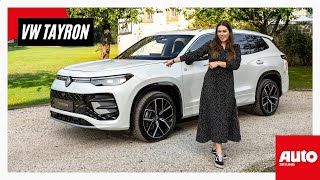 VW Tayron 2024 XXLTiguan im ersten Check  AUTO ZEITUNG [upl. by Rotkiv]